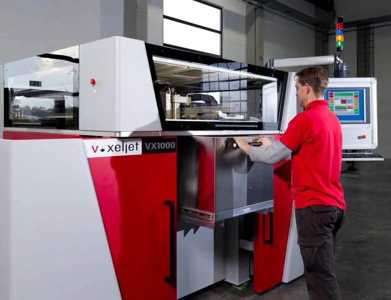 Impresora VoxelJet VX1000 para PMMA